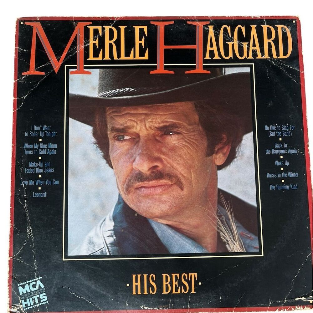 Merle Haggard - His Best 1985 MCA‎ Club Edition Vinyl LP Country Classic